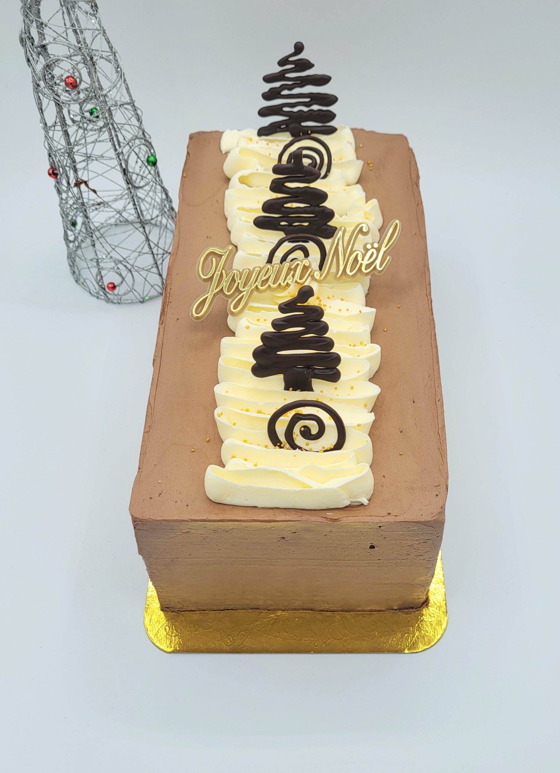 Rectangular Bûche de Noël